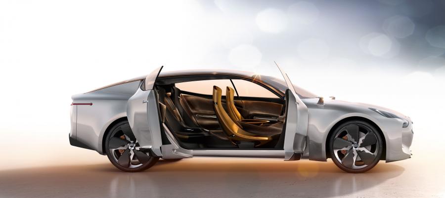 Интерьер Kia GT Concept 2011 года  (фото 29 из 34)